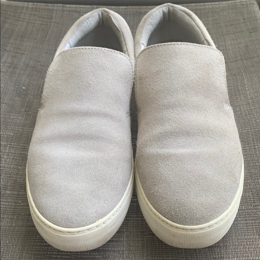 Gray Slip On J/Slides